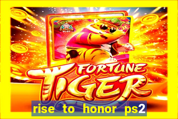 rise to honor ps2 iso pt br